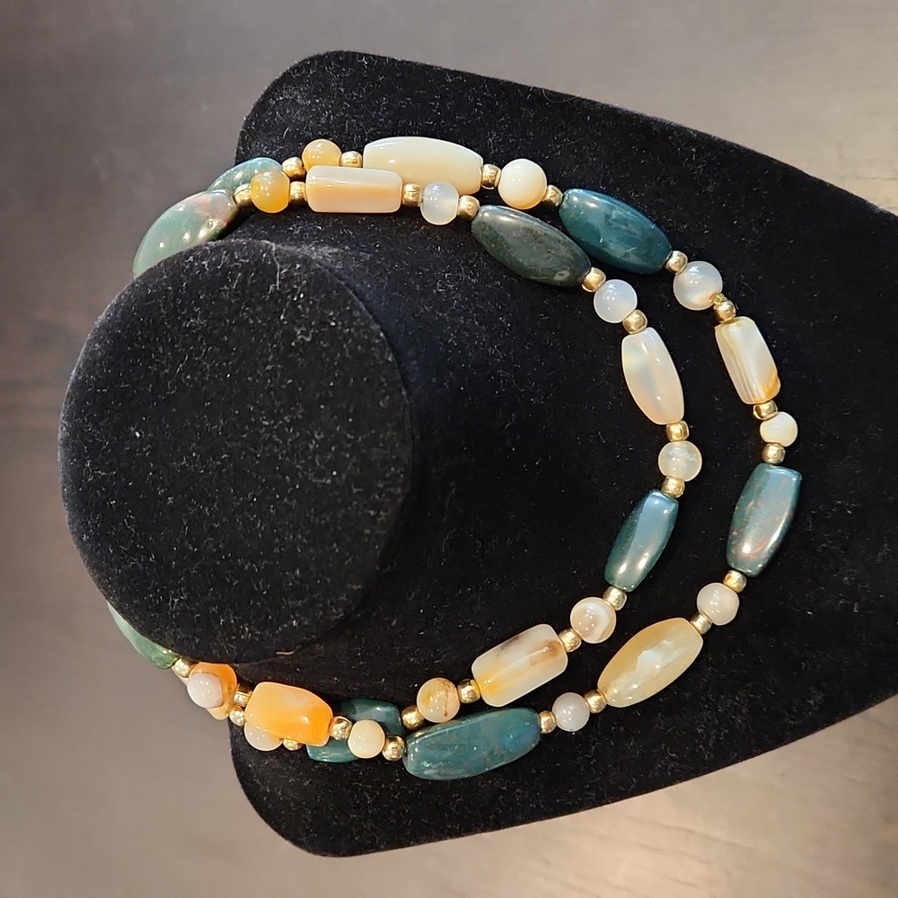 Large beaded Necklace